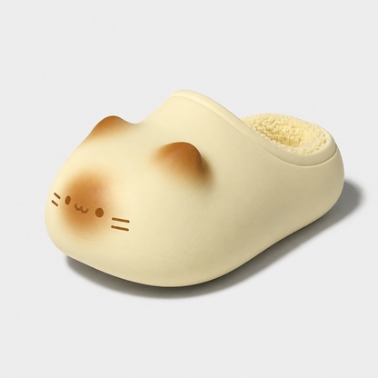 Pantuflas con Huellita de Gatito