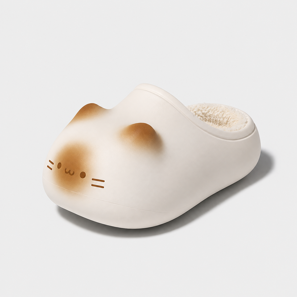 Pantuflas con Huellita de Gatito